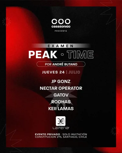 Flyer evento JP Gonz 1
